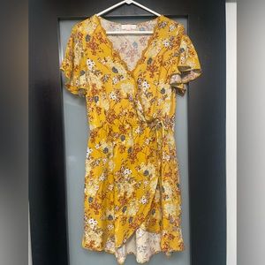 Band of gypsies golden yellow dress. Large